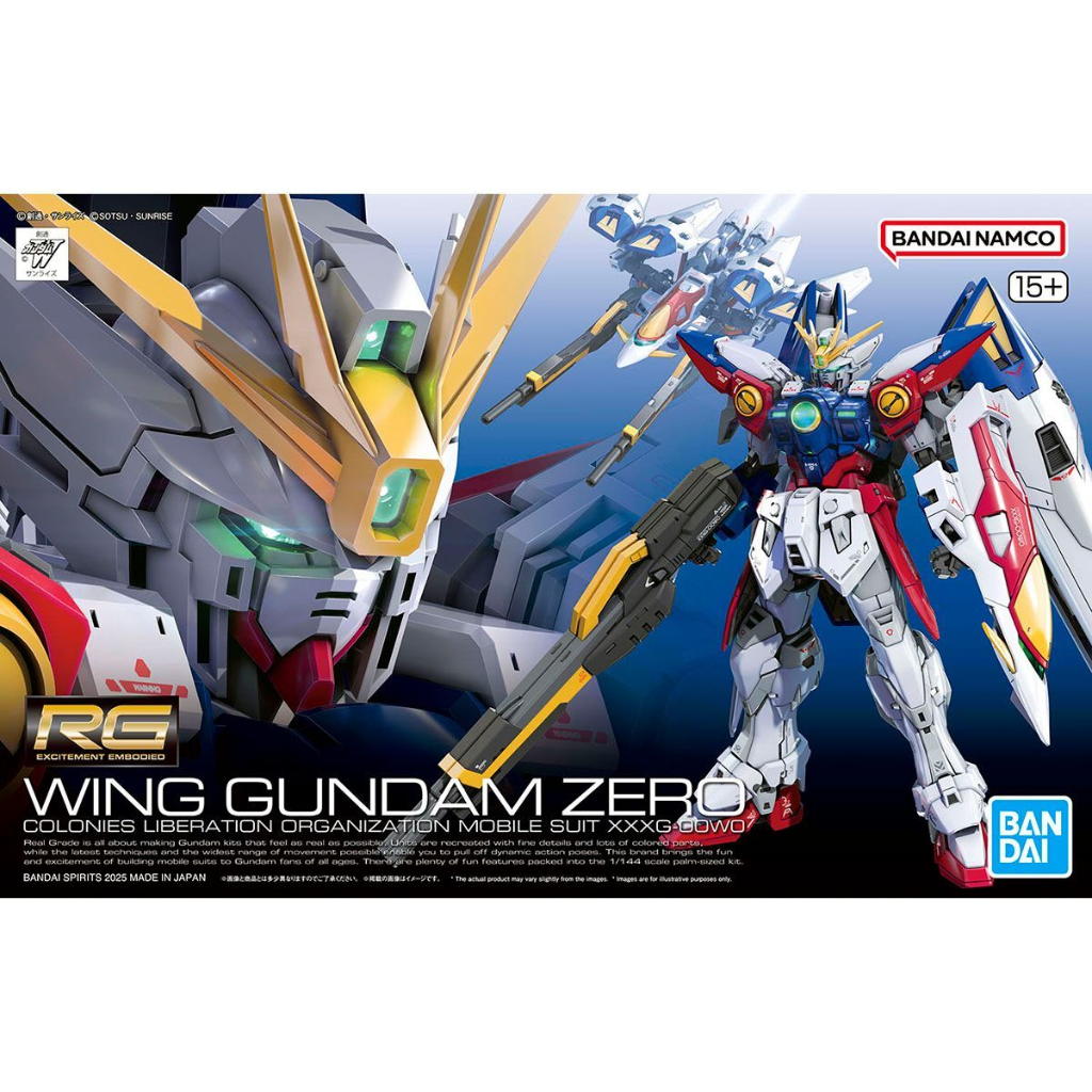 RG 1/144 WING GUNDAM ZERO Gundam Model Kit Bandai