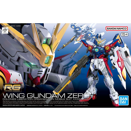 RG 1/144 WING GUNDAM ZERO Gundam Model Kit Bandai