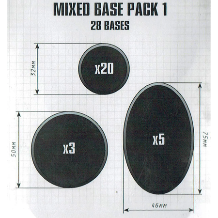 Citadel Mixed Base Pack 1 Bases Games Workshop