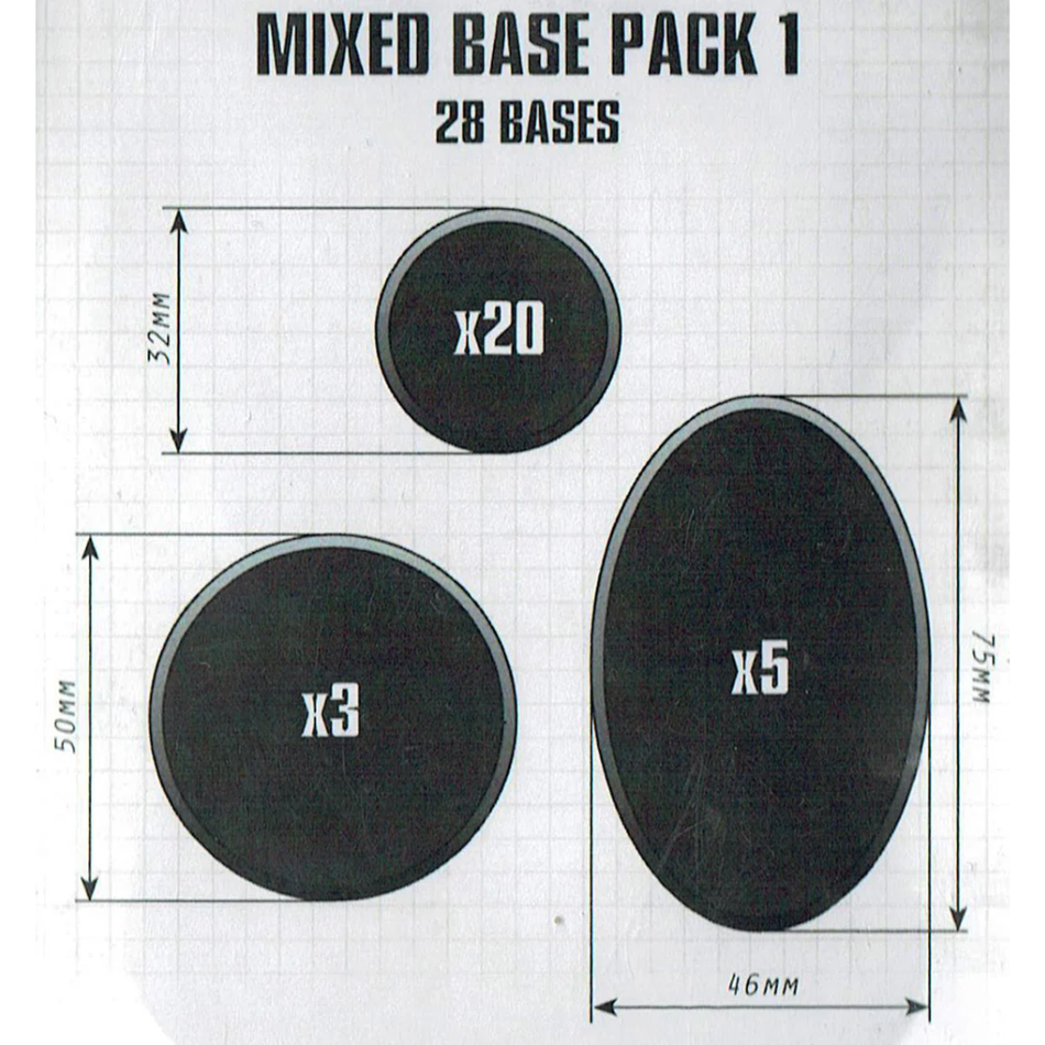 Citadel Mixed Base Pack 1 Bases Games Workshop