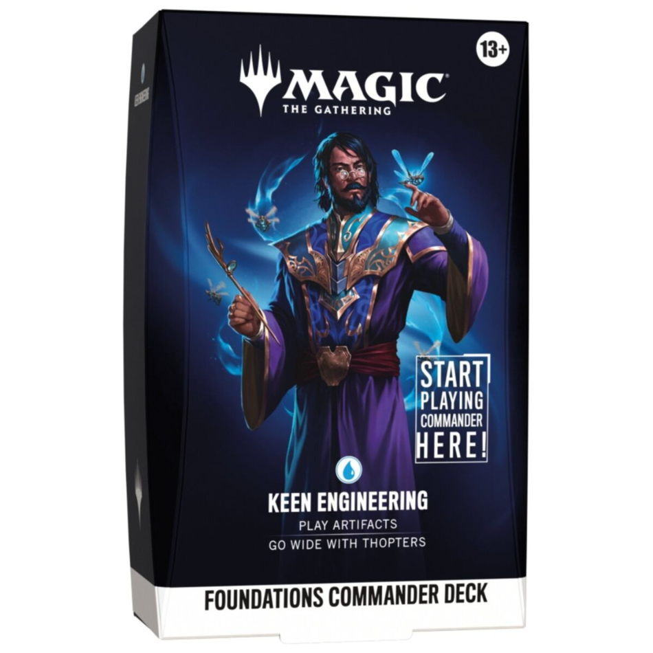 Magic Foundations - Starter Commander - Keen Engineering Magic The Gathering Wizards of the Coast Default Title