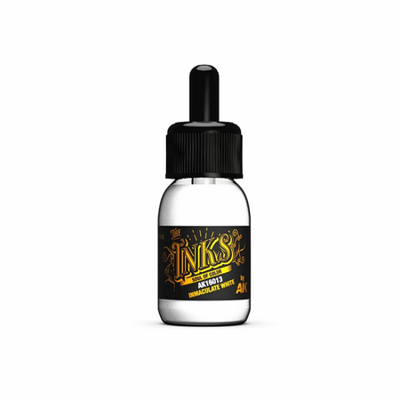 AK Interactive - The Inks - Inmaculate White 30ml AK Interactive AK Interactive Default Title