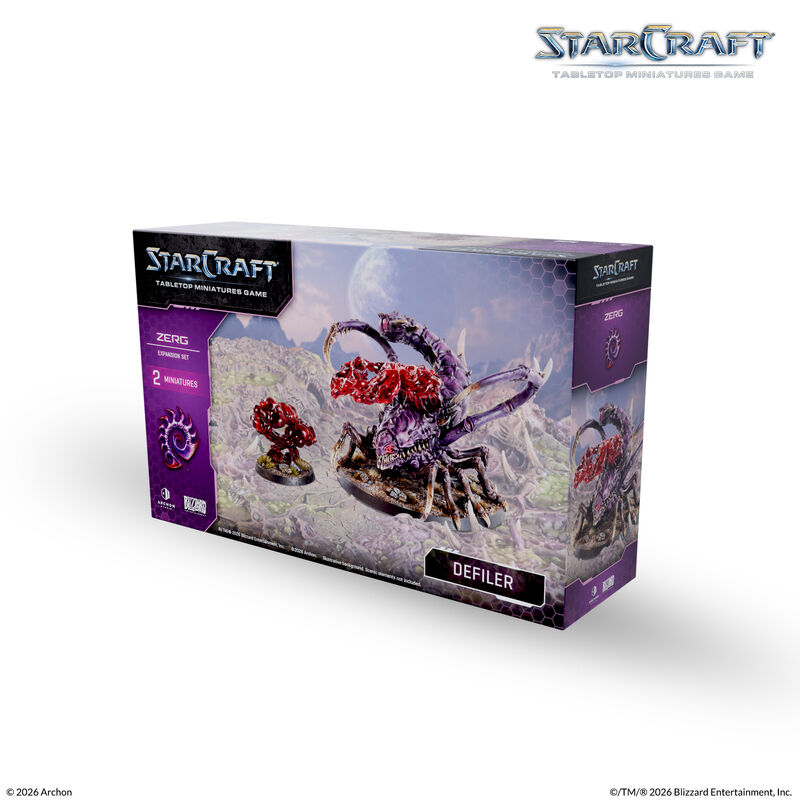 Starcraft Miniatures Games: Zerg - Defiler- Expansion Set *PREORDER*