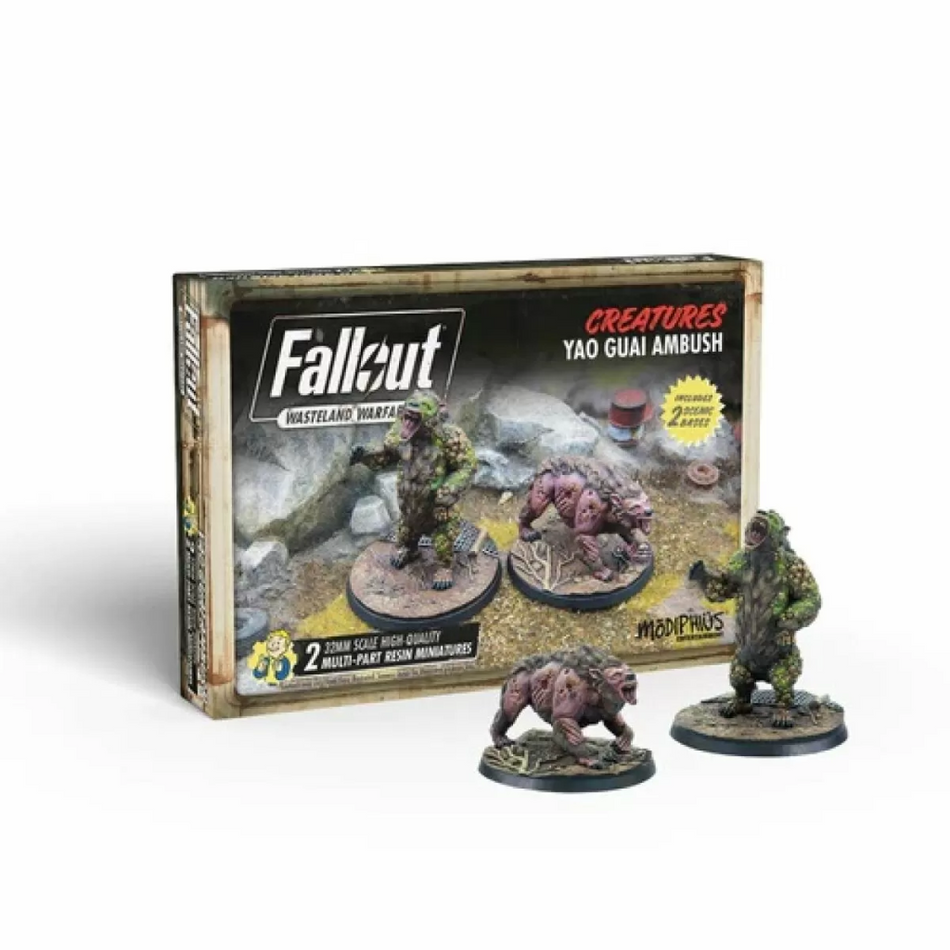 Fallout Wasteland Warfare - Creatures - Yao Guai Ambush Fallout Wasteland Warfare Modiphius Entertainment Default Title