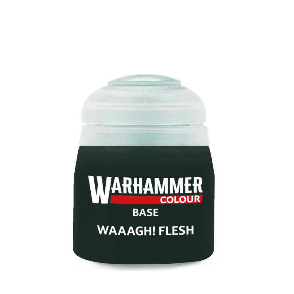 Warhammer Colour: Base - Waaagh! Flesh 12ml Citadel Base Warhammer Colour
