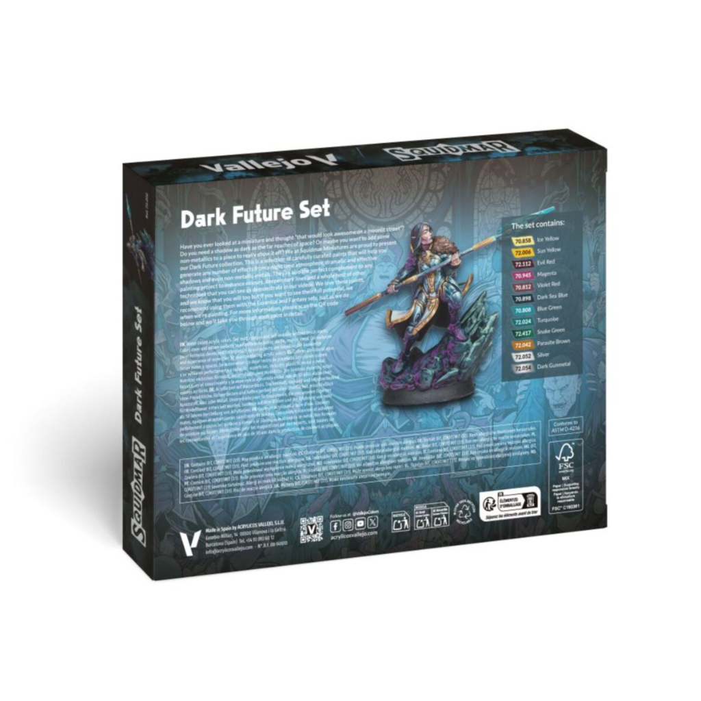 Vallejo - Game Colour - Squidmar Miniatures - Dark Future Set Vallejo Vallejo