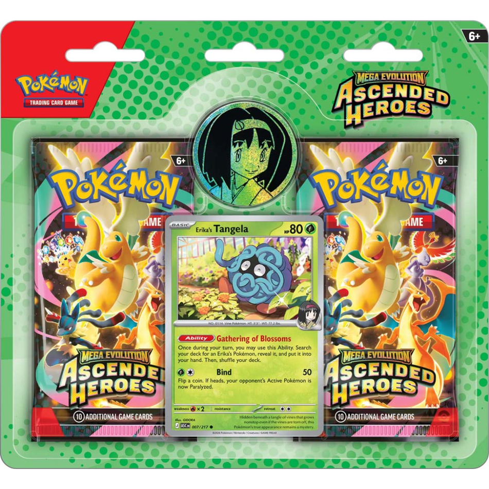 Pokémon TCG: Mega Evolution—Ascended Heroes Collection—Erika/Larry