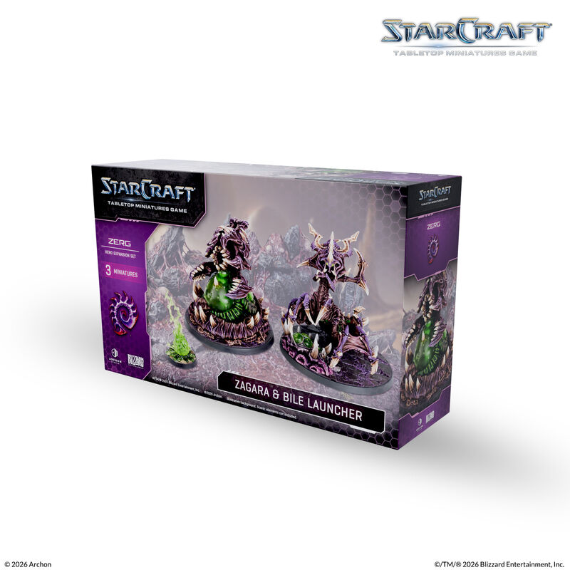 Starcraft Miniatures Games: Zerg - Zagara- Expansion Set *PREORDER*