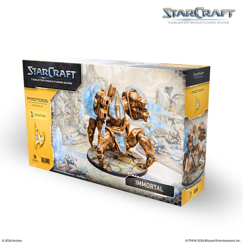 Starcraft Miniatures Games: Protoss - Immortal - Expansion Set Starcraft Archon Studio Default Title