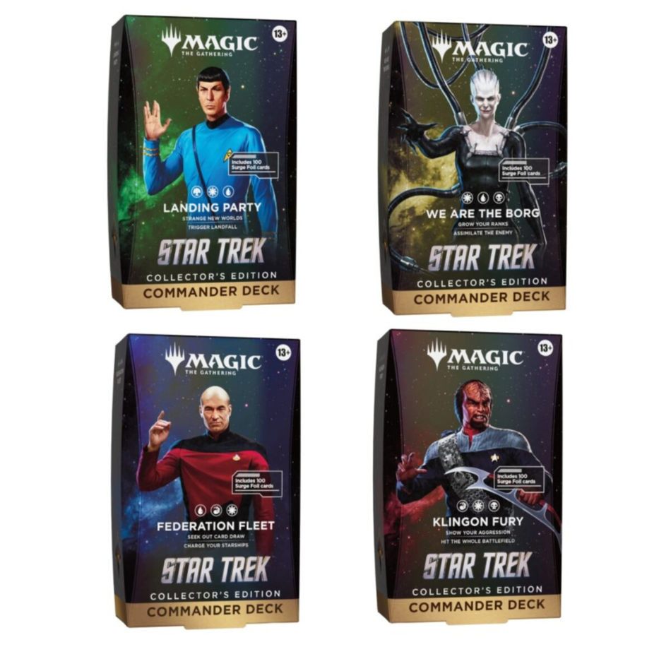Magic Star Trek - Collector Commander Display MTG Star Trek Wizards of the Coast Default Title