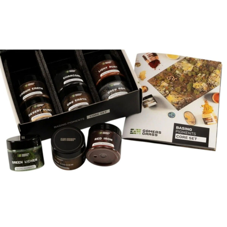 Gamers Grass - Box Sets - Basing Pigments Core Set Gamers Grass Basing Gamers Grass