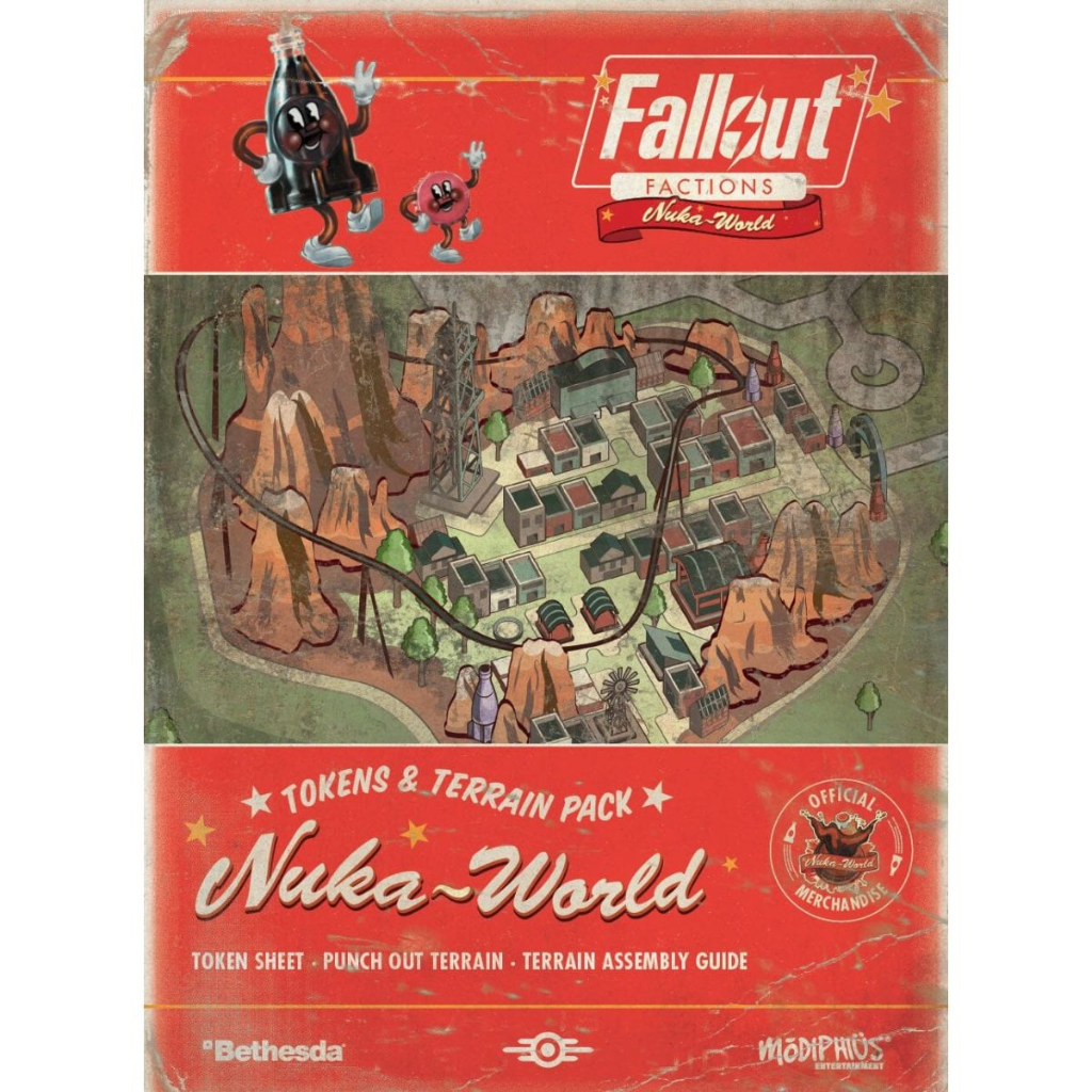 Fallout: Factions: Tokens and Terrain Pack 1 Fallout Factions Modiphius Entertainment