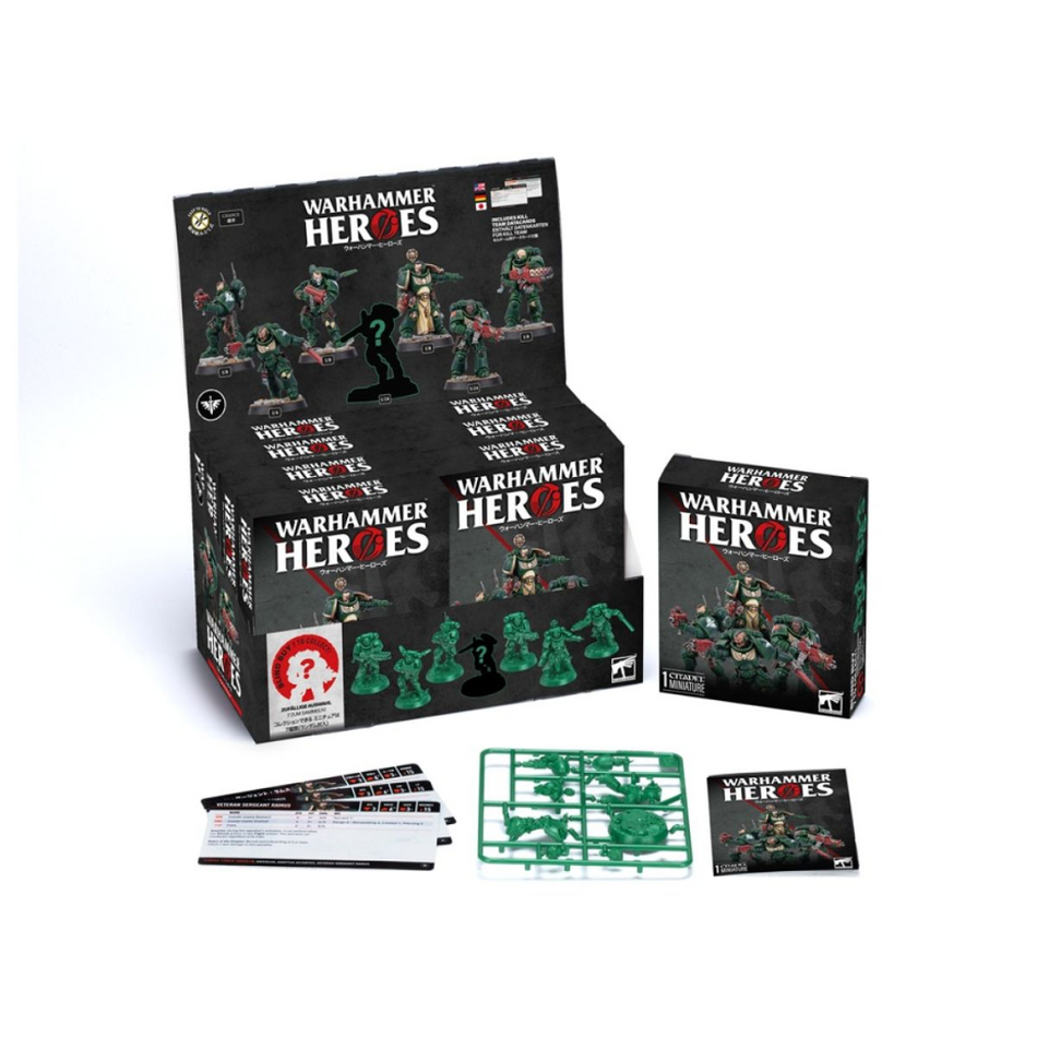 Warhammer 40k Space Marine Heroes: Dark Angels - SINGLE BLIND BOX Space Marines Games Workshop Default Title