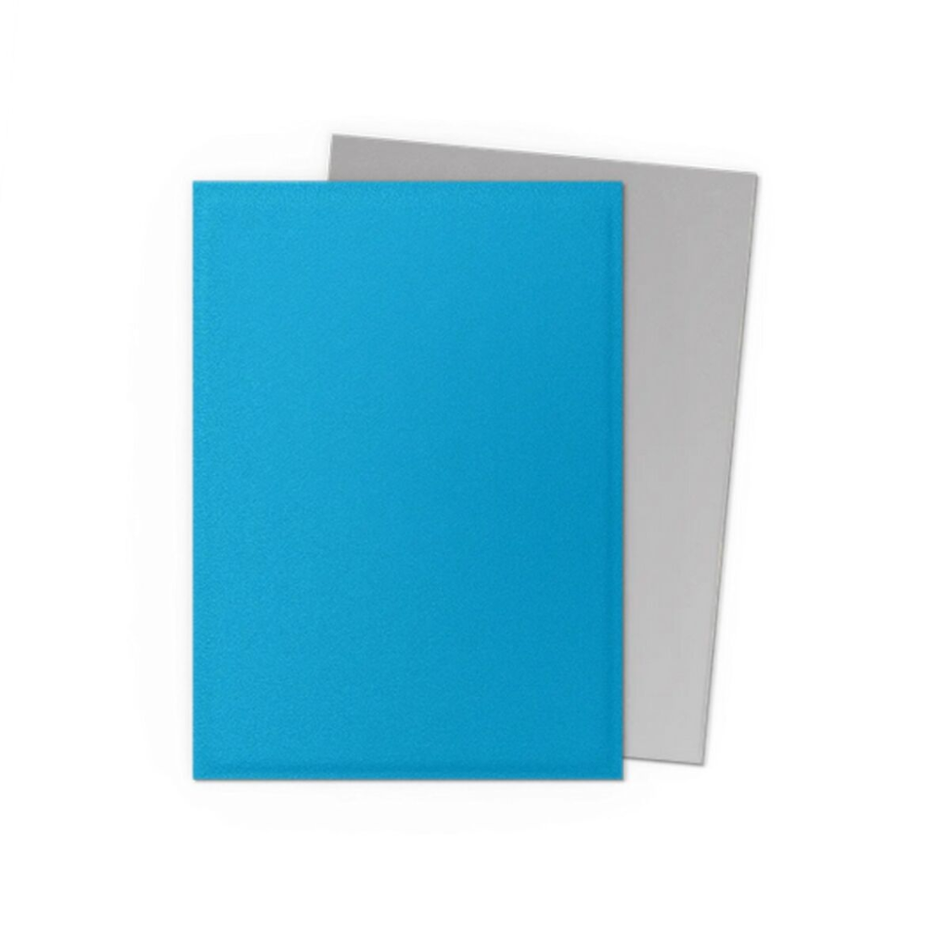 Dragon Shield: Sleeves – Matte Dual – Sky Blue & Silver Card Sleeves Dragon Shield