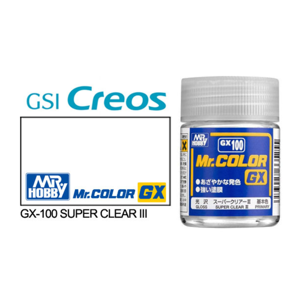 Mr Color GX Super Clear III Mr Hobby Paints Mr Hobby Default Title