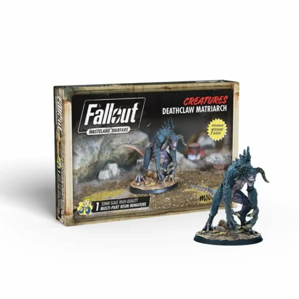 Fallout Wasteland Warfare - Creatures - Deathclaw Matriarch Fallout Wasteland Warfare Modiphius Entertainment Default Title