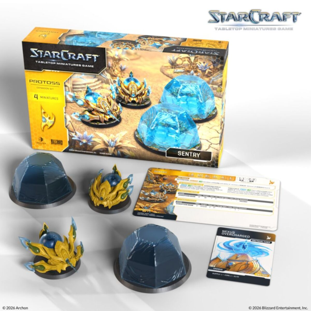 Starcraft Miniatures Games: Protoss - Sentry - Expansion Set Starcraft Archon Studio