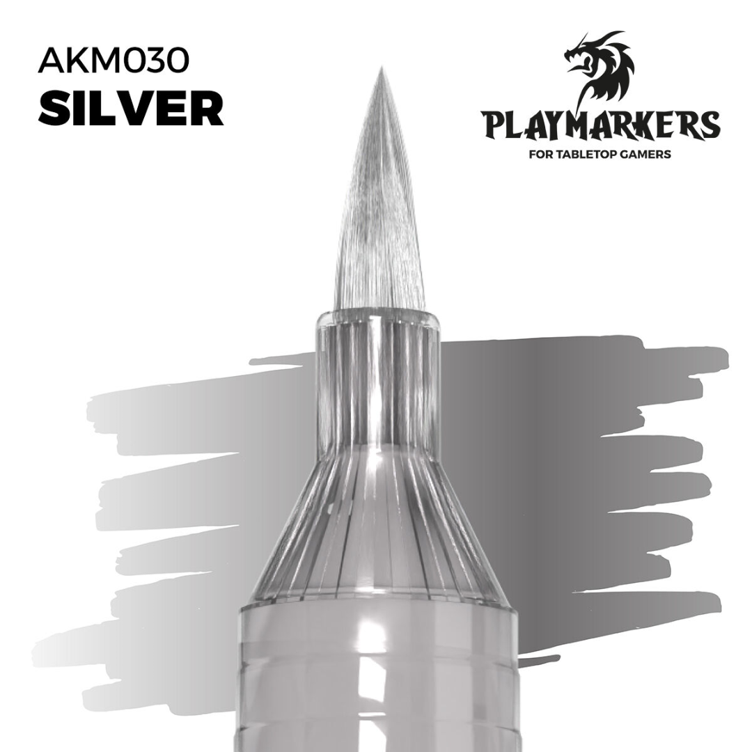 AK Interactive Playmarkers: Silver - Acrylic Paint Marker AK Interactive AK Interactive
