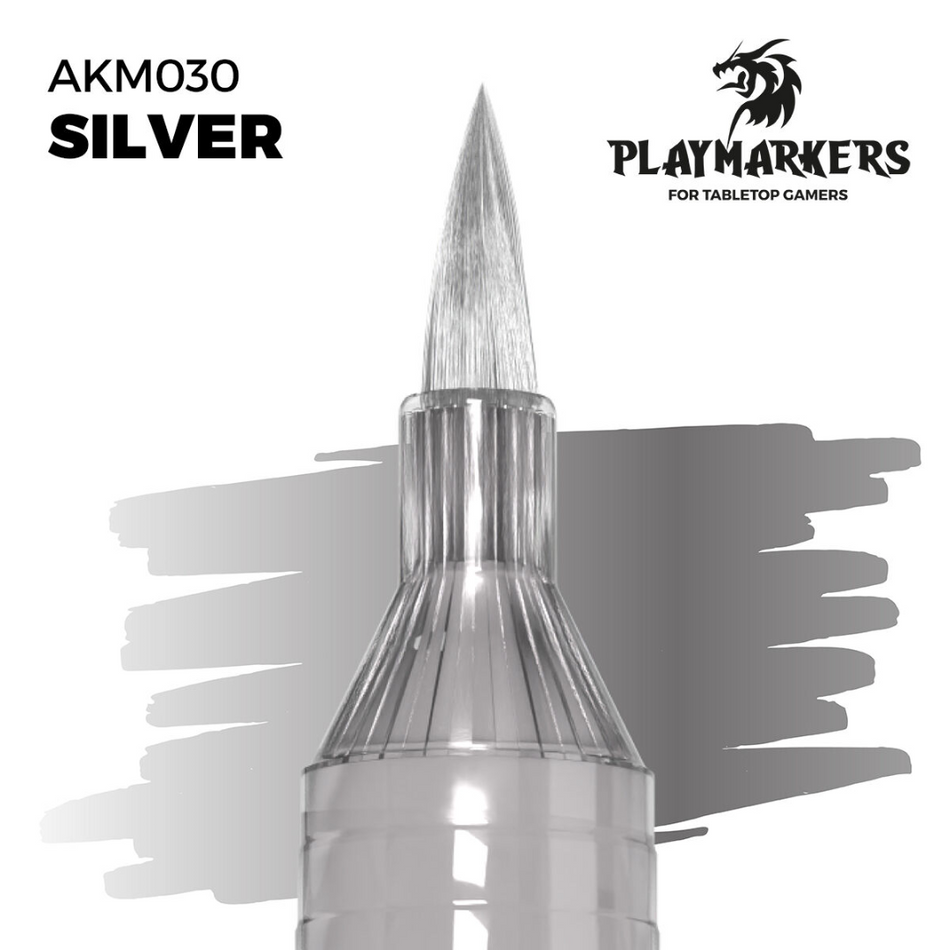 AK Interactive Playmarkers: Silver - Acrylic Paint Marker AK Interactive AK Interactive
