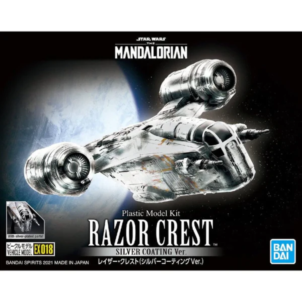 Bandai Star Wars STAR WARS VEHICLE MODEL EX018 RAZOR CREST SILVER COATING Ver. Bandai Star Wars Bandai Default Title