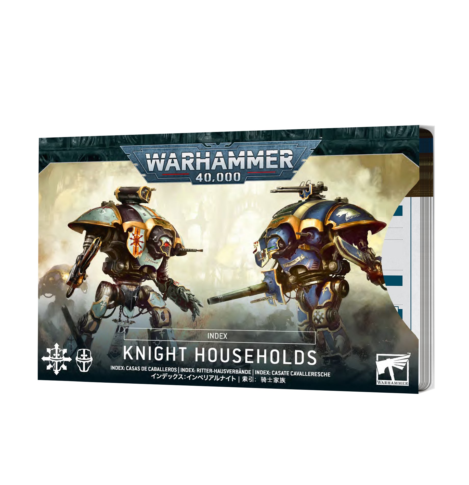INDEX CARDS: Knight Households (ENG) Imperial Knights Games Workshop Default Title  