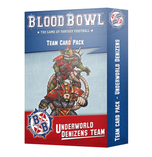 Blood Bowl : Underwolrd Denizens Team Card Pack Blood Bowl Games Workshop Default Title  