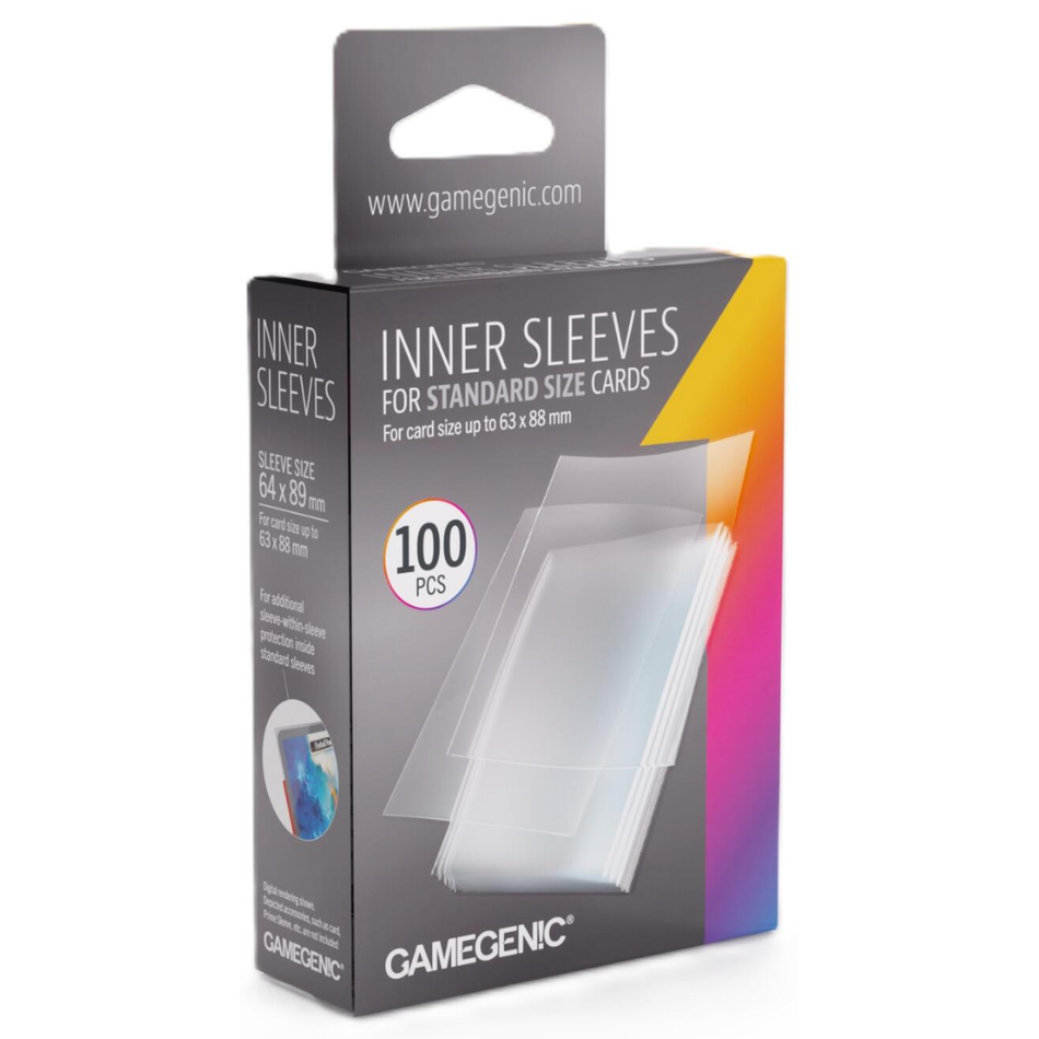 Gamegenic - Inner Card Sleeves (100 Sleeves Per Pack)