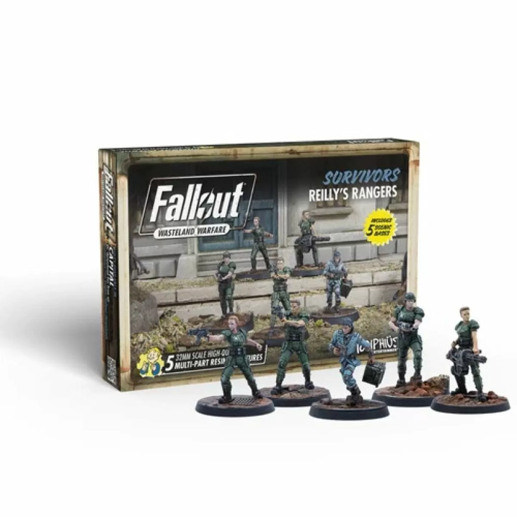 Fallout Wasteland Warfare - Survivors: Reilly's Rangers Fallout Wasteland Warfare Modiphius Entertainment Default Title