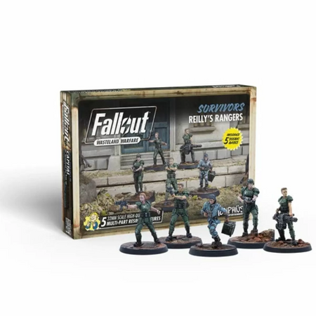 Fallout Wasteland Warfare - Survivors: Reilly's Rangers Fallout Wasteland Warfare Modiphius Entertainment Default Title