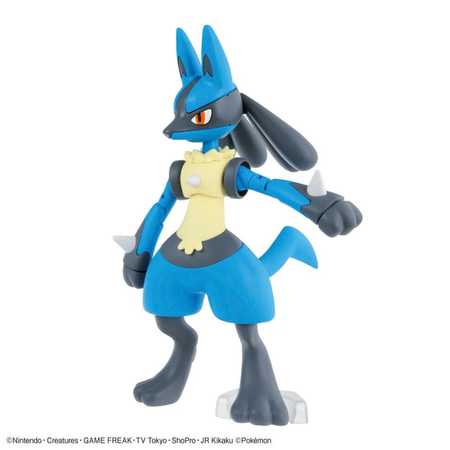 Pokemon Model Kit Riolu & Lucario Pokemon Model Kit Bandai Pokemon