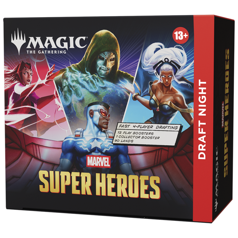 Magic Marvel Super Heroes - Draft Night Marvel Super Heroes Wizards of the Coast Default Title