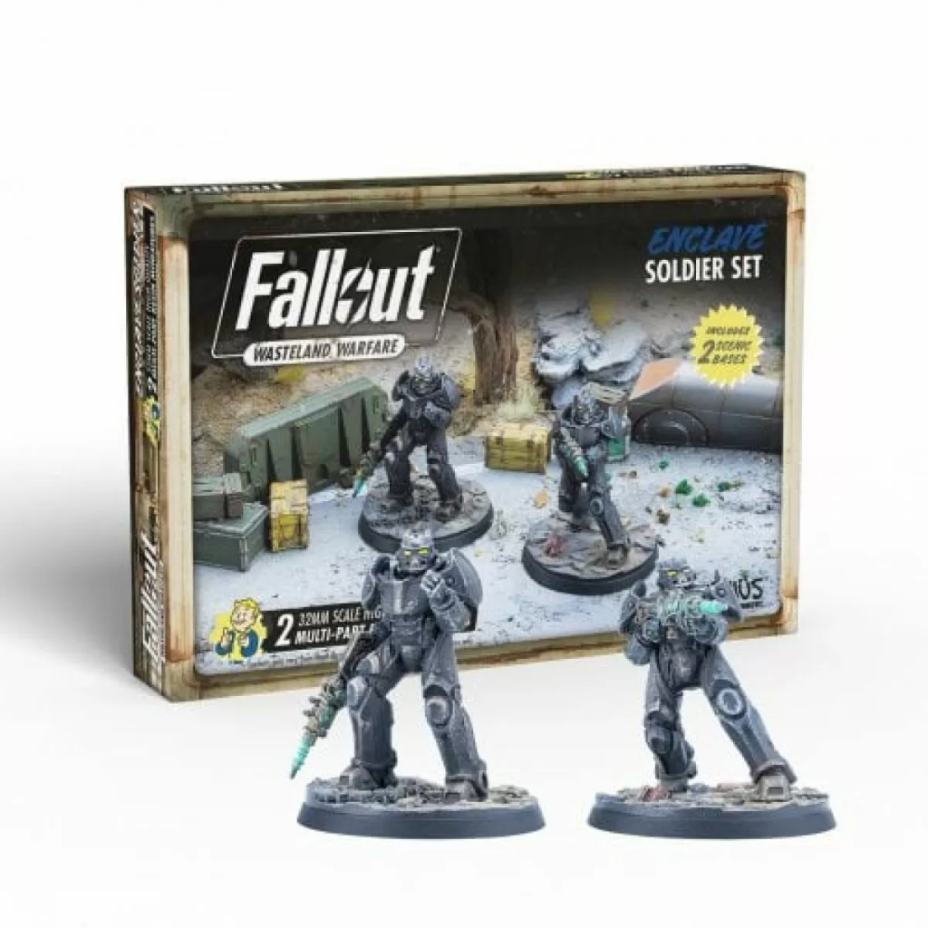 Fallout Wasteland Warfare - Enclave Tesla Set Fallout Factions Modiphius Entertainment Default Title