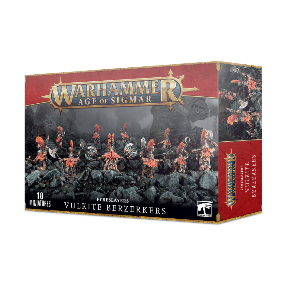 Fyreslayers: Vulkite Berzerkers Fyreslayers Games Workshop