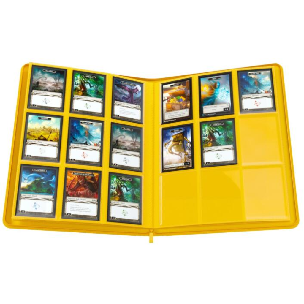 Gamegenic Zip-Up Album 18-Pocket - Yellow Deck Box GameGenic