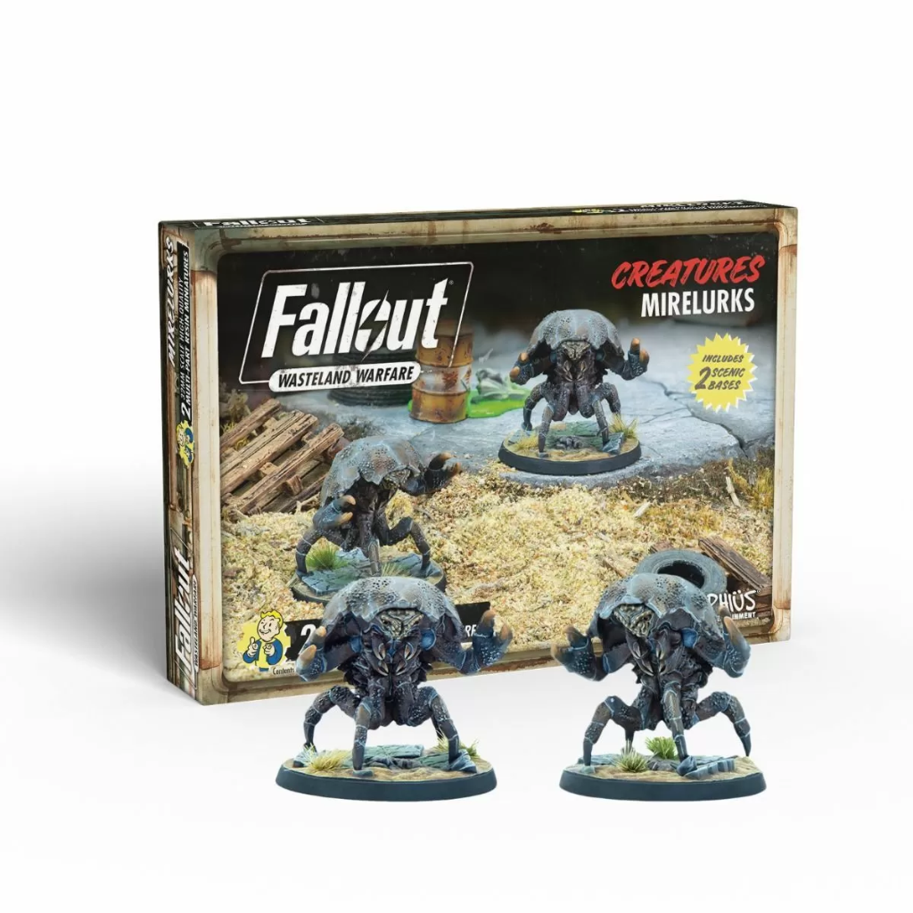 Fallout Wasteland Warfare - Creatures Mirelurks Fallout Wasteland Warfare Modiphius Entertainment Default Title