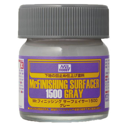 Mr. Finishing Surfacer 1500 Grey Mr Hobby Paints Mr Hobby Default Title