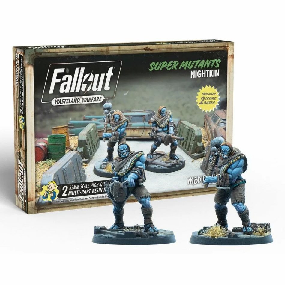 Fallout Wasteland Warfare - Super Mutant Nightkin Fallout Factions Modiphius Entertainment Default Title