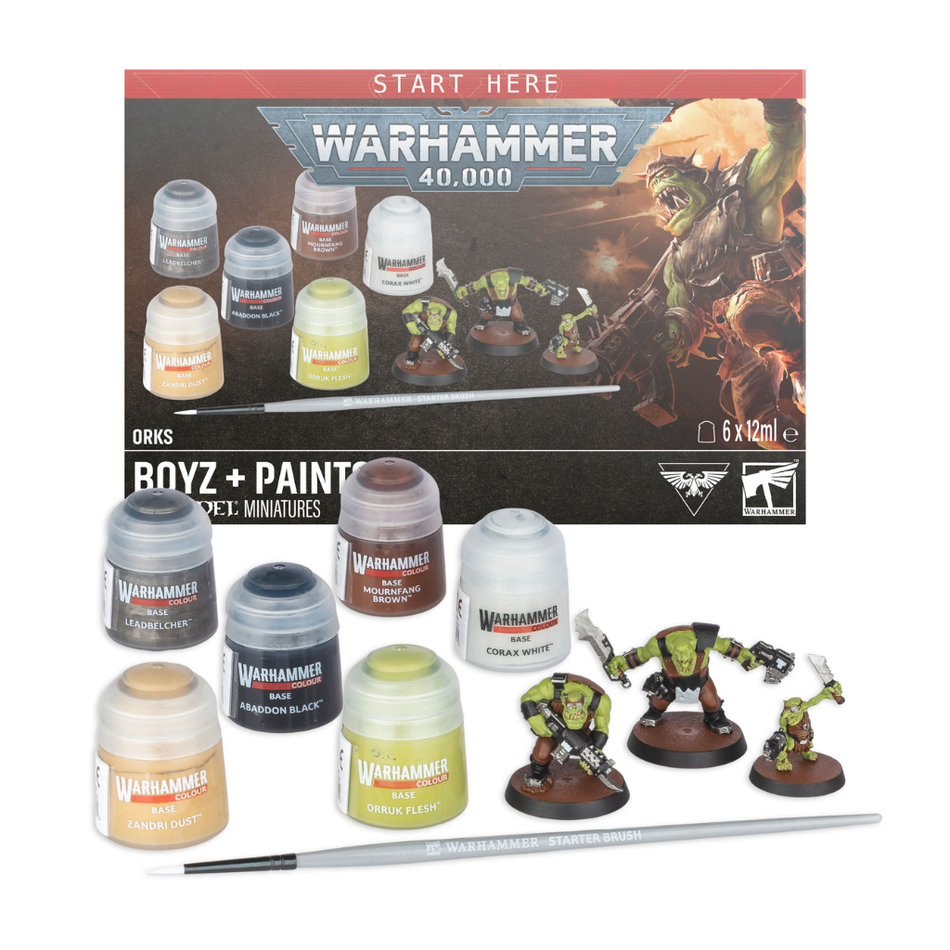 Warhammer 40,000: Orks + Paints