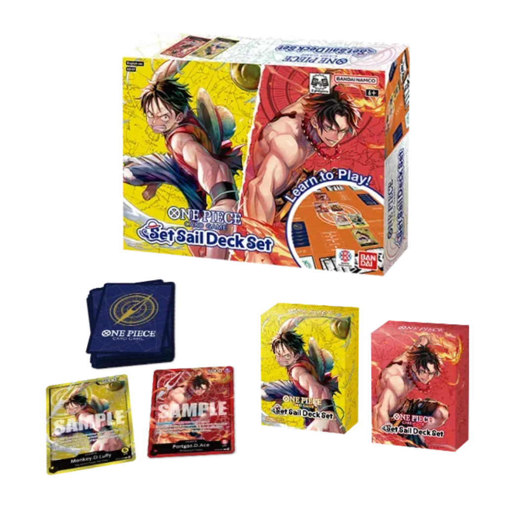 One Piece Card Game: Set Sail Deck Set Display [SD-01] One Piece Bandai Default Title