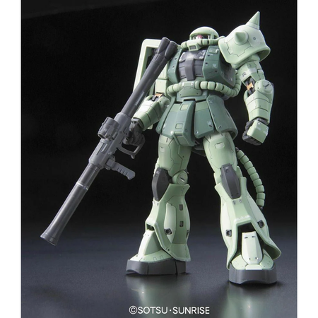 RG 1/144 MS-06F ZAKU II Gundam Model Kit Bandai