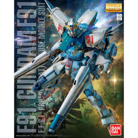 MG 1/100 GUNDAM F91 Ver.2.0 Gundam Model Kit Bandai Default Title