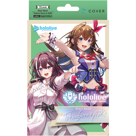 [hololive OFFICIAL CARD GAME] hSD01e - Tokino Sora ＆ AZKi - Start Deck Hololive Official Card Game Hololive Official Card Game