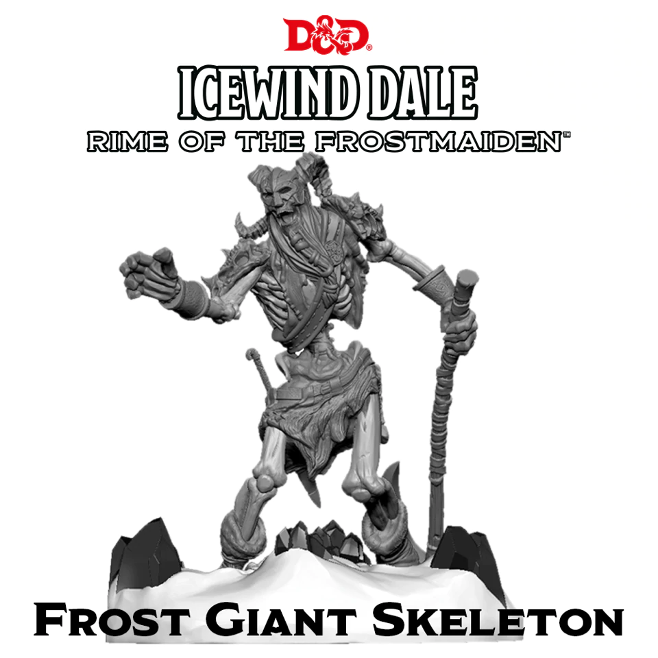 D&D Frost Giant Skeleton Dungeons & Dragons Wizards of the Coast   