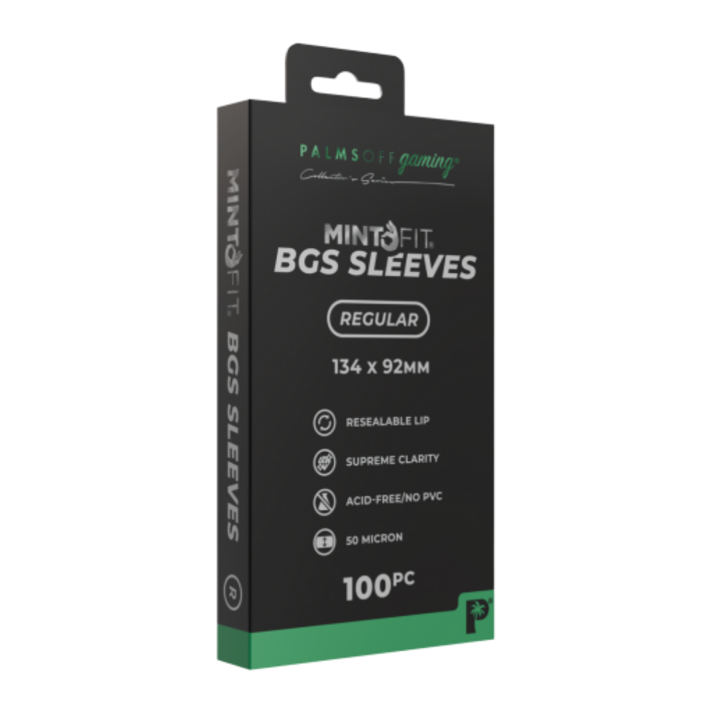 Palms Off Gaming - MintFit BGS Graded Card Sleeves - Regular 100pc Binder Palms Off Gaming Default Title