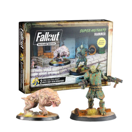 Fallout Wasteland Warfare - Super Mutants Hammer Fallout Factions Modiphius Entertainment Default Title