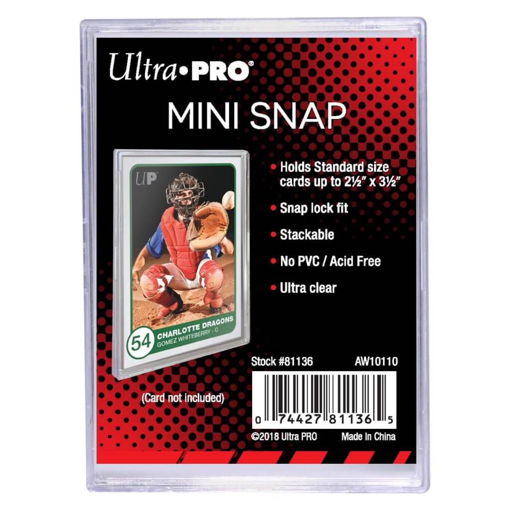Ultra-Pro: Mini snap protectors Card Protectors Ultra PRO Default Title