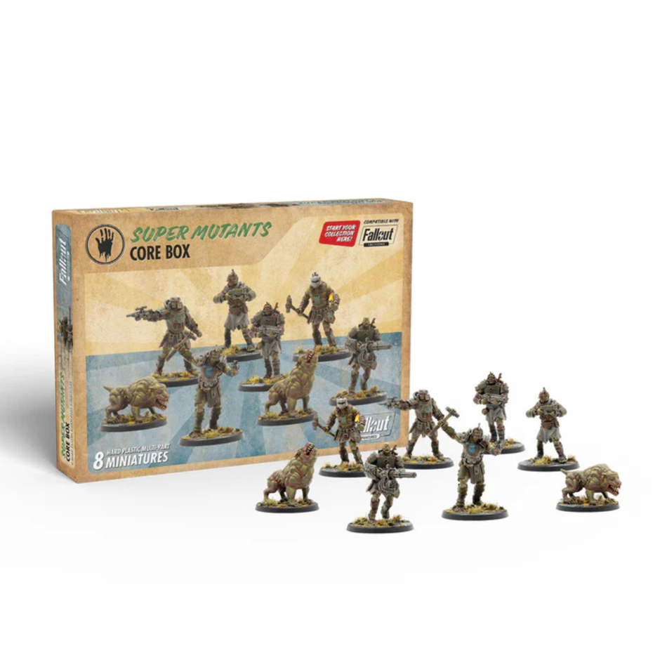 Fallout Miniatures: Super Mutants Core Set