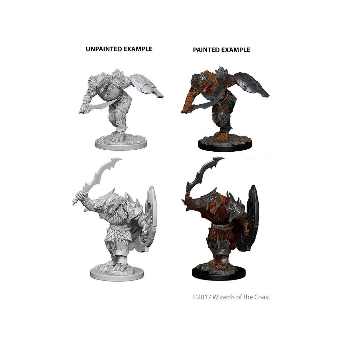 D&D Nolzurs Marvelous Unpainted Miniatures Dragonborn Male Fighter Dungeons & Dragons WizKids   