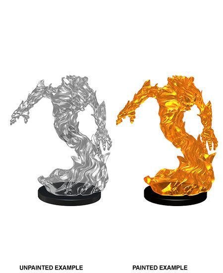 Pathfinder Deep Cuts Unpainted Miniatures Medium Fire Elemental Dungeons & Dragons WizKids   