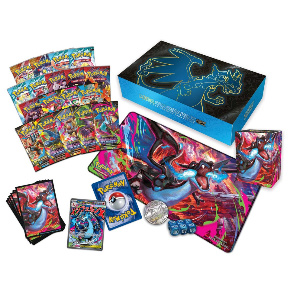 Pokemon TCG: Mega Charizard X ex Ultra-Premium Collection Pokemon Phantasmal Flames Pokémon TCG